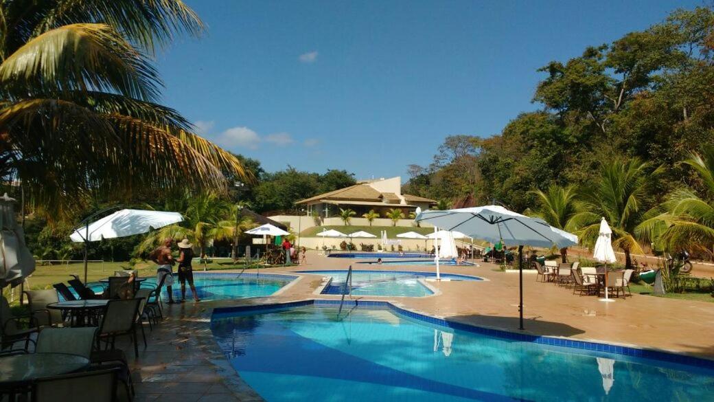 Aldeia Do Lago C204- Com Cozinha , Churrasqueira E Bebidas Liberadas No Parque Aquatico, Internet Banda Larga, Ponto Recarga De Carro Eletrico Caldas Novas Exterior photo
